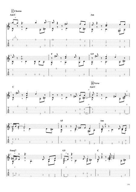 Stand By Me Ben E King For Solo Fingerstyle Guitar Sheet Music Pdf Download Sheetmusicdbs Com