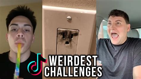 6 Weirdest Tiktok Challenges You Wont Understand Youtube