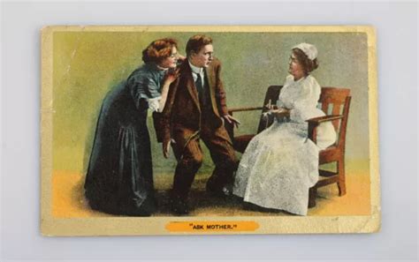 Vintage Threesome Threes A Crowd Postcard 1900s Up A Tree Odd 1399 Picclick