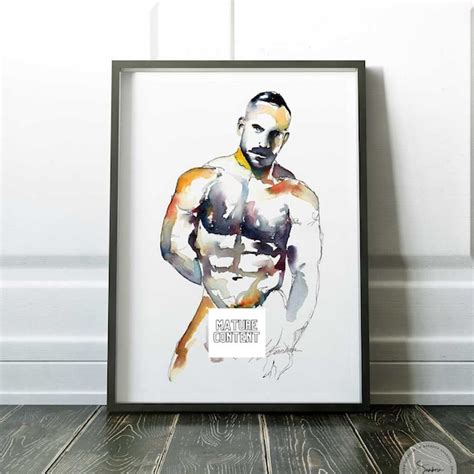 Male Gay Nude For Gifts Etsy
