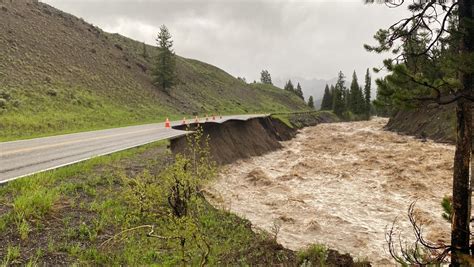‘thousand Year Flood Causes Extensive Damage To Yellowstone National