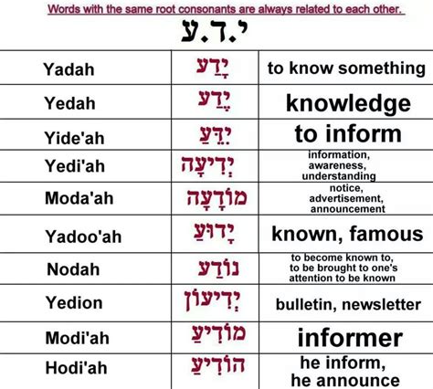 Pin By Rebecca Deeprose On Ivrit Hebrew Hebrew Vocabulary Learn