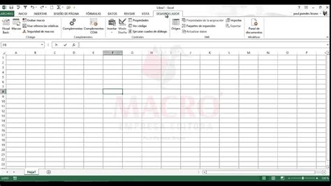 Descripcion Del Entorno Excel 2013 Youtube
