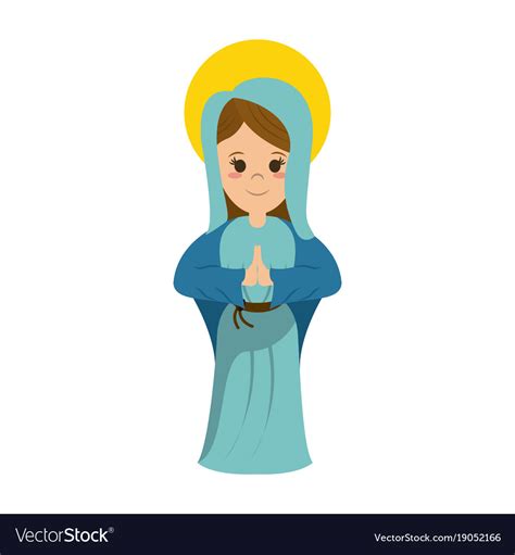 Virgin Mary Cartoon
