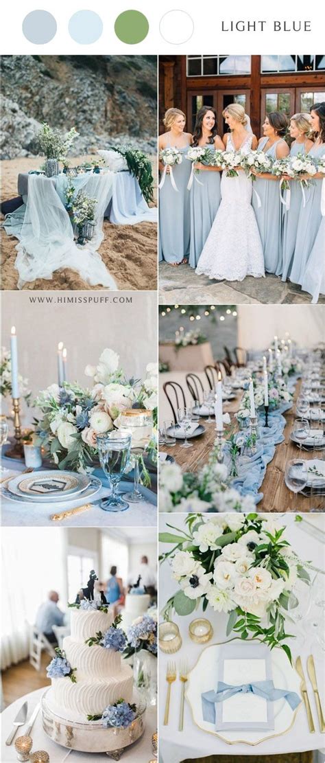 20 Light Blue Wedding Color Ideas For Spring Summer Wedding Hi Miss