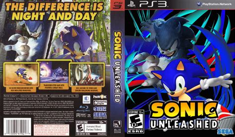 Sonic Unleashed Custom Ps3 Cover By Assassinhedgehog On Deviantart