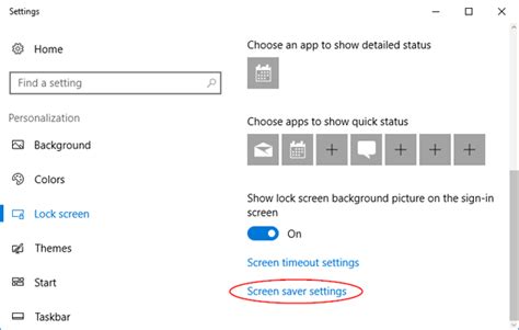 Disable Screensaver Windows 10 Password Recovery