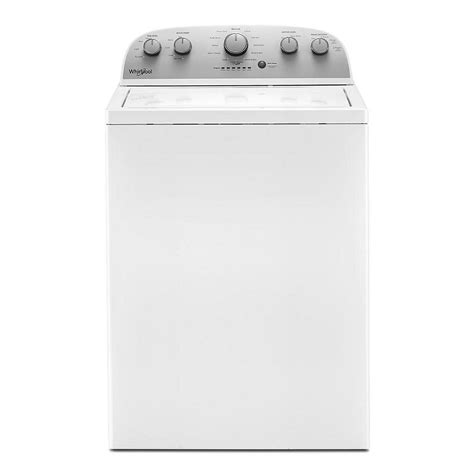 Whirlpool 42 Cu Ft White Top Load Washing Machine With Agitator