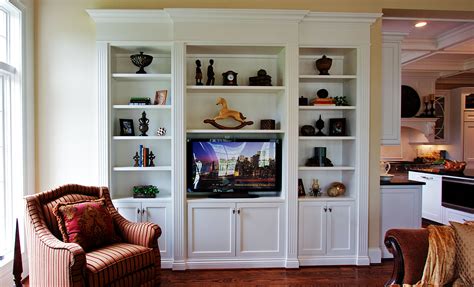 Built In Bookshelves Woodworking Traditional Built In Bookcase With