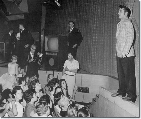 Elvis Presley With His Fans Pre Show September 9 1956 Allen Show