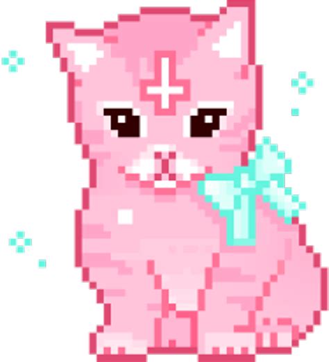 Download Cute Cat Pixel Art Clipart 5484342 Pinclipar
