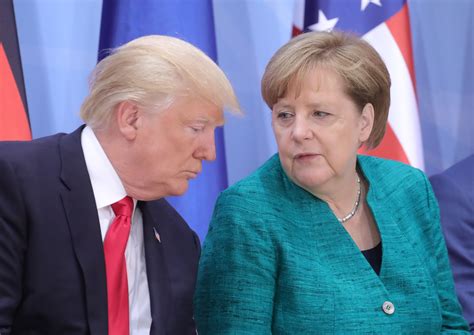 Unter ihrer führung sind die deutschen in guten händen. Angela Merkel's visit to Washington tests Germany's maturity