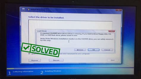 Fixed A Required Cddvd Drive Device Driver Is Missing Windows 7