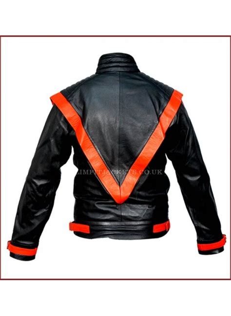 Michael Jackson Black Thriller Replica Leather Jacket