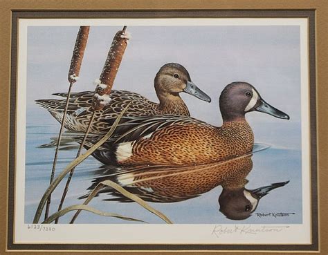Pennsylvania Pa4 State Duck Stamp Signed Print And Stamp