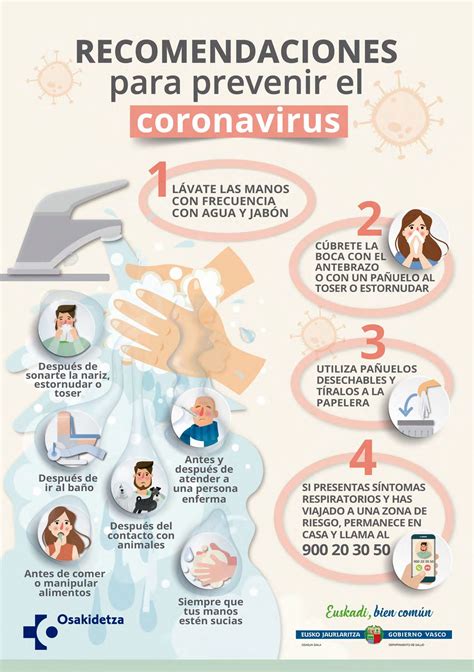 Consejos Para Prevenir Coronavirus Ayuntamiento De Urkabustaiz Urkabustaizko Udala