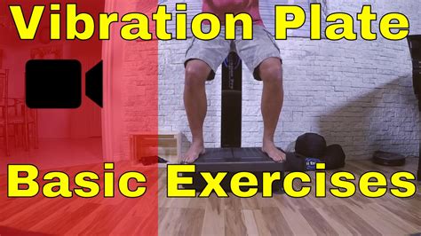 basic whole body vibration machines leg workout vibration plate exercises youtube