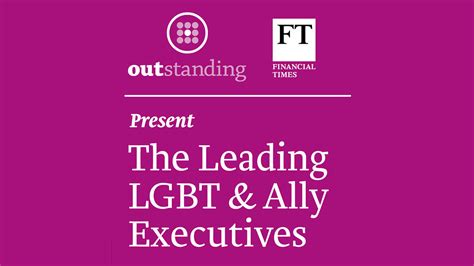 The Outstanding Lists Lgbt Leaders And Allies Today