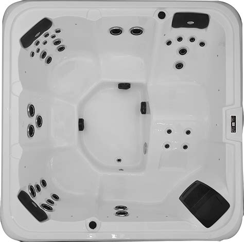Empava Luxury Outdoor Hot Tub 6 Person Whirlpool Outdoor