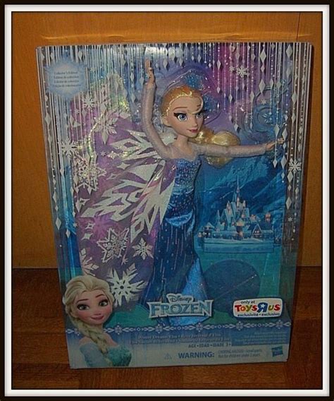 Disney Frozen Winter Dreams Elsa Collectors Edition Doll 2016 Hasbro