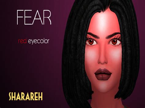 The Sims Resource Sharareh Fear Eyecolor