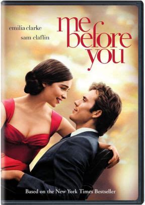 It took me about two weeks to get through the first 2/3 (which is long time for me) and then one night to get through the last 1/3. Me Before You by Thea Sharrock |Emilia Clarke, Sam Claflin ...