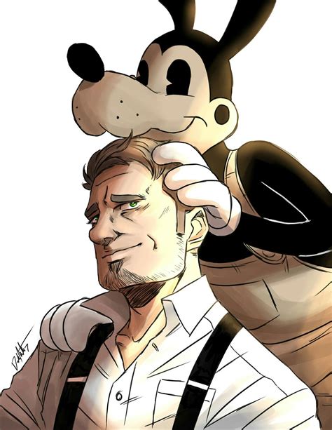 Henry And Boris Bendy And The Ink Machine Mans Best Friend Best