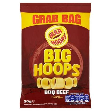 Hula Hoops Big Hoops Bbq Beef 50g The Candy Store