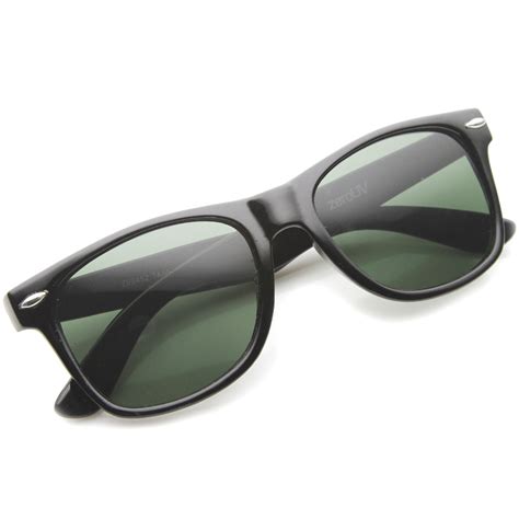 classic eyewear iconic 80 s retro large horn rimmed sunglasses 54mm sunglass la