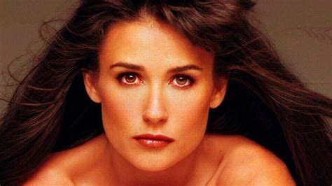 Demi Moore Poses Naked At The Advertiser