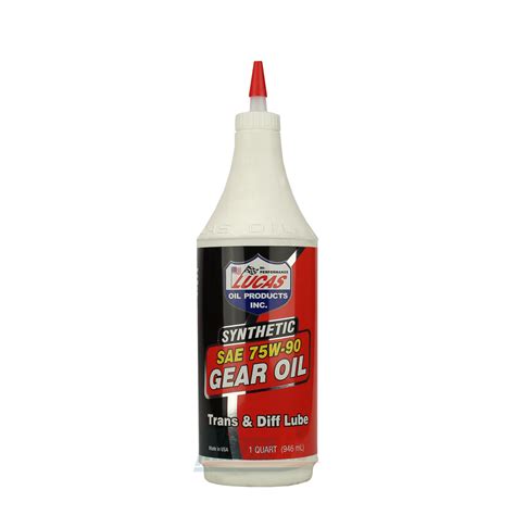 Lucas Oil Synthetic Gear Oil 10047 Leader In Lubricants And Additives