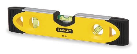 Stanley 9 In Lg 3 Vials Magnetic Torpedo Level 2mu7343 511 Grainger