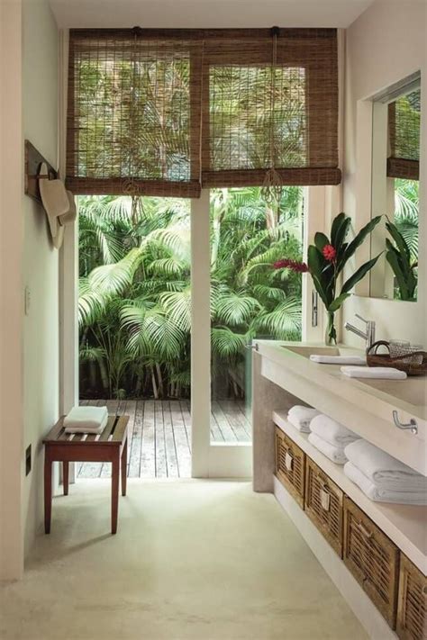 15 Best Tropical Bathroom Decor Ideas And Designs For 2021 Tropical