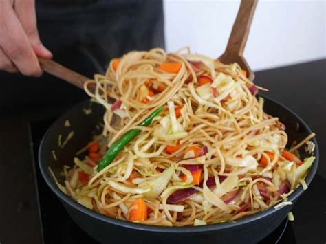 Collection by healthy food guide. Fried Noodles Pasta: Easy Stir Fry Recipe | Healthy Recipes, Cooking Tips