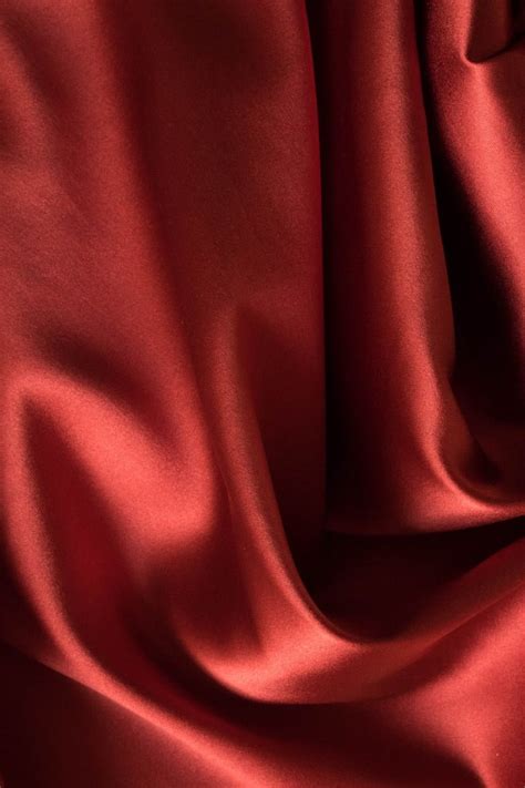Stretch Satin Rich Red Bloomsbury Square Dressmaking Fabric