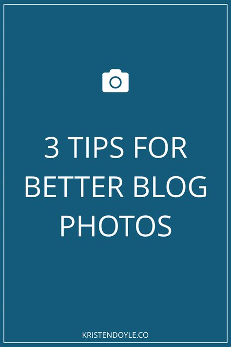 3 Tips For Better Blog Photos Kristen Doyle Coaching And Web Design