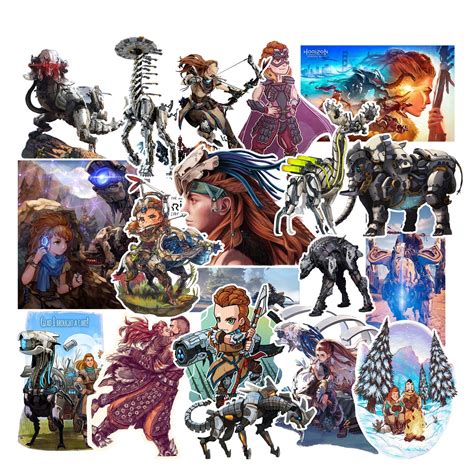 Buy Gtotd Stickers For Horizon Forbidden West Pcs Large Size Merch