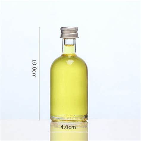 30ml Glass Spirits Bottle With Aluminum Cap High Quality 30ml Glass