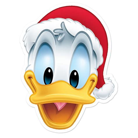 Disney Store Donald Duck Christmas Mask