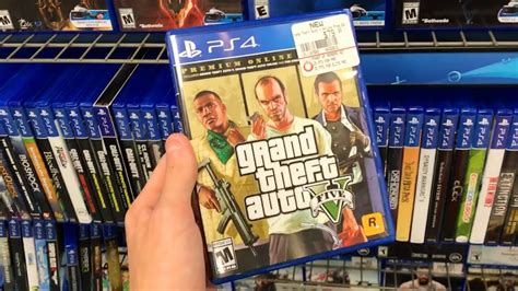 Buying The Grand Theft Auto 5 Premium Online Edition At Gamestop Gta