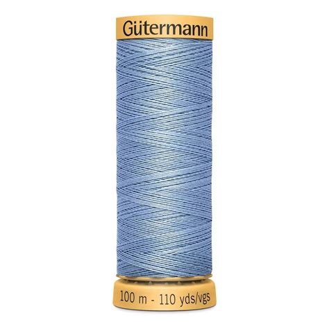 Gutermann Blue Cotton Thread 100m 5826 Hobbycraft