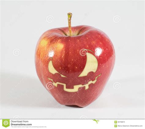 Whether you're new to apple watch or just haven't used your photos to create watch faces, it's easy and fun to do. Halloween - Apple With Grim Face Stock Photo - Image of tasty, fruits: 83708674