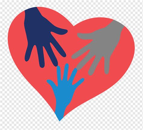 Volunteering Heart Community Radioactive Love Others Love Hand