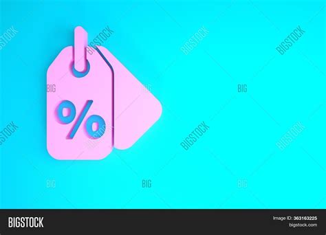 Pink Discount Percent Image And Photo Free Trial Bigstock