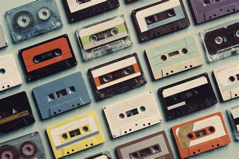 Cassette Tapes ~ Arts And Entertainment Photos ~ Creative Market