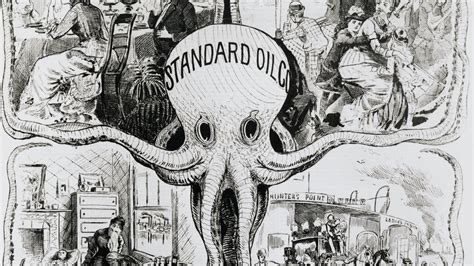 standard oil octopus political cartoon explanation cartography s favourite map monster the land