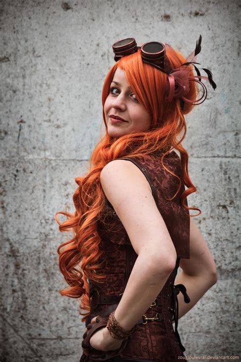 Steampunk Cosplay By Zougloulevrai On Deviantart