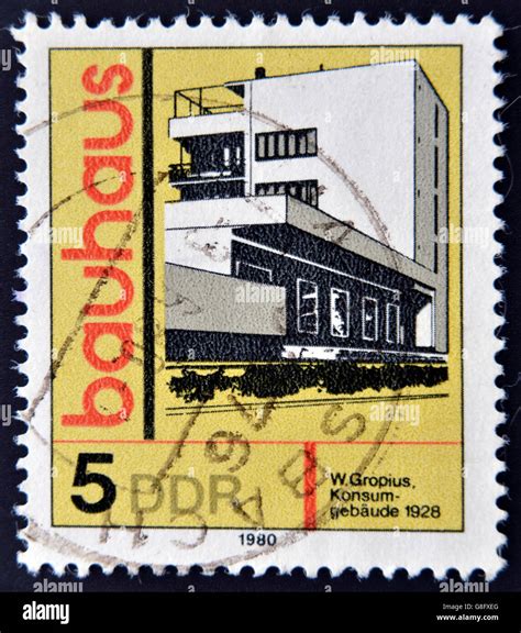 Germany Circa 1980 A Stamp Printed In Gdr East Germany Shows