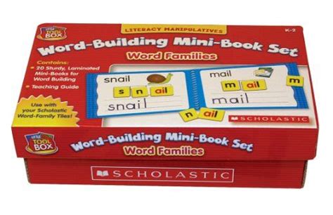 Little Red Tool Box Word Building Mini Book Set Word Families Word