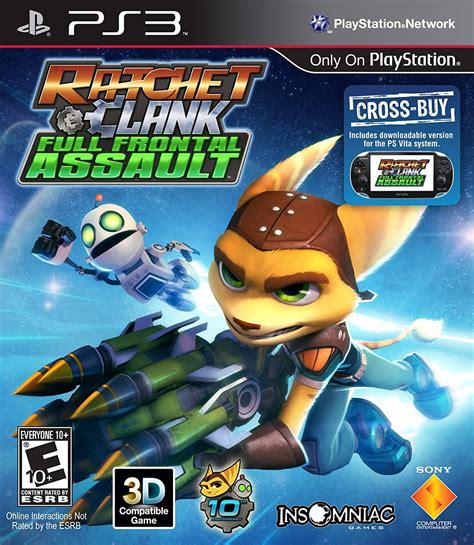 Ratchet And Clank Full Frontal Assault Ps3 Game Rom And Iso Download